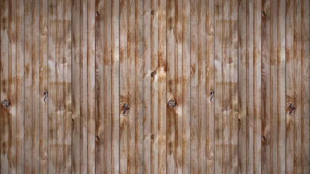 houten planken naadloze patroon, video - Video