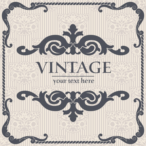 Vector vintage background - Vettoriali, immagini