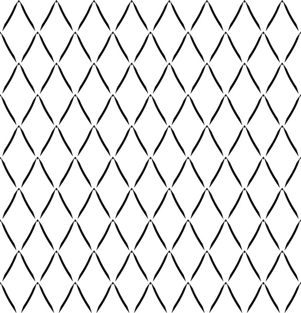 Seamless diamonds pattern. Abstract geometric texture. Vector art. - Vector, Image