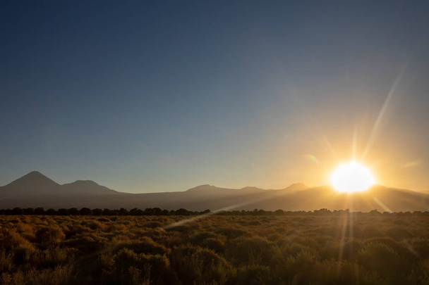 Atacama Çölü, Şili, And Dağları, Güney Amerika. Güzel manzara ve manzara. - Fotoğraf, Görsel
