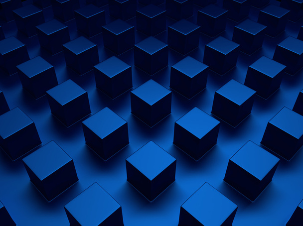 Синій металевий фон з кубиками
 - Фото, зображення