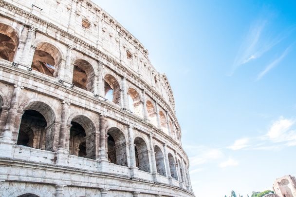 İtalya, Roma 'daki Colosseum' un dış görünüşü - Fotoğraf, Görsel