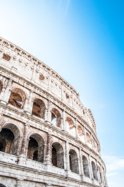 Exterior view of the Colosseum in Rome, Italy - Photo, Image