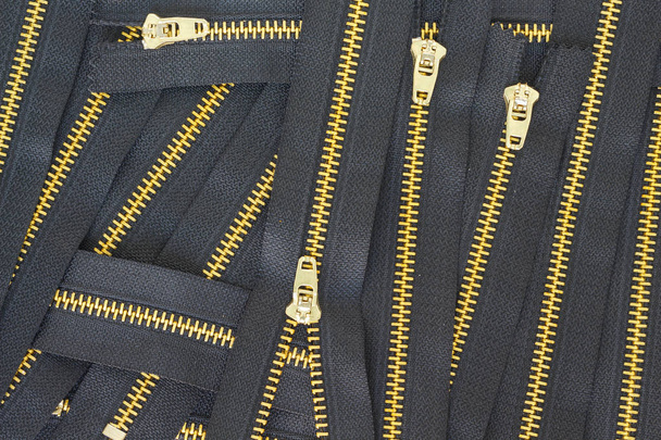 zipper overlapping object background - Photo, Image