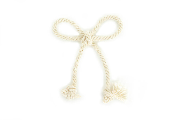 rope hitch on white background. - Foto, immagini