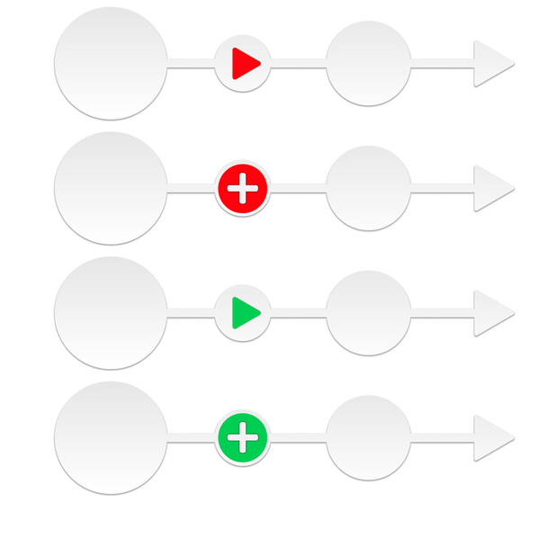abstract arrows with bubble - Vector, Image