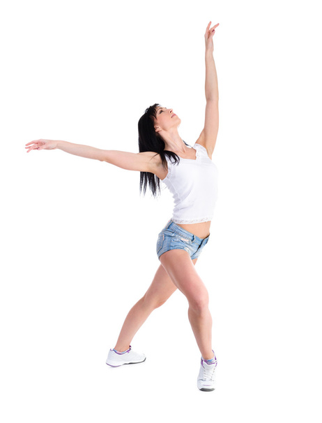 Young fitness woman doing exercise - Fotó, kép