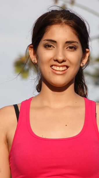 Attractive Minority Female Smiling - Fotó, kép