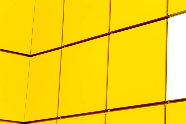 multi-gekleurde blokken geel en wit - Foto, afbeelding
