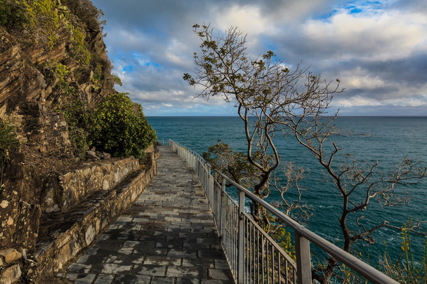 "Via dell amor "de Cinque Terre
 - Foto, Imagem