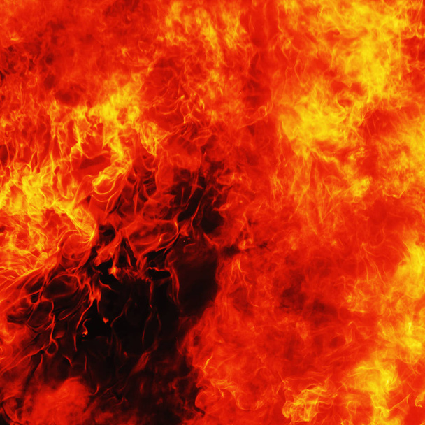háttérben a tűz jeleként, a pokol és az örök gyötrelem - Fotó, kép