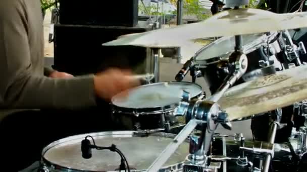 rock drummer - Footage, Video