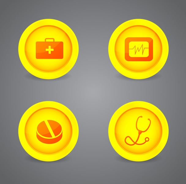 Vector set of medical icons - Vector, Image
