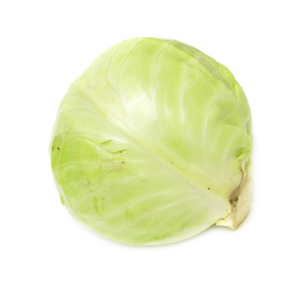 cabbage isolated on white background - Фото, изображение