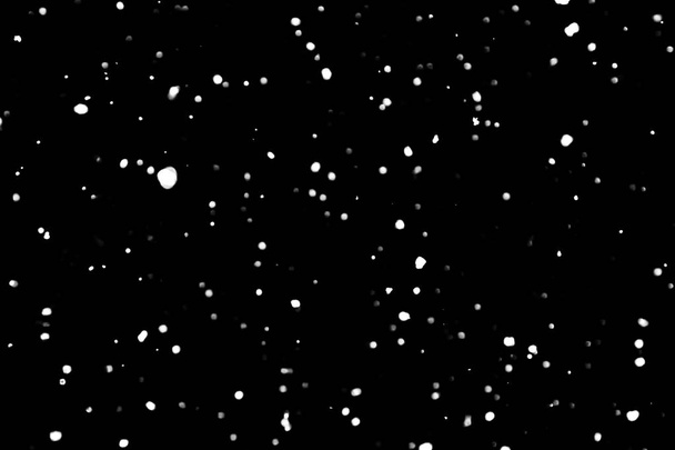 белые точки на черном фоне снега bokeh
 - Фото, изображение