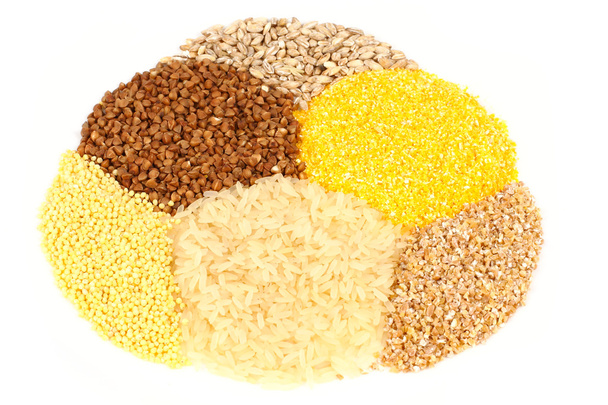 Variedad de cereales
 - Foto, imagen