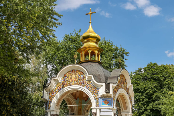 Κτίριο στο St. Michaels Golden Domed Monastery, Κίεβο, Ουκρανία - Φωτογραφία, εικόνα