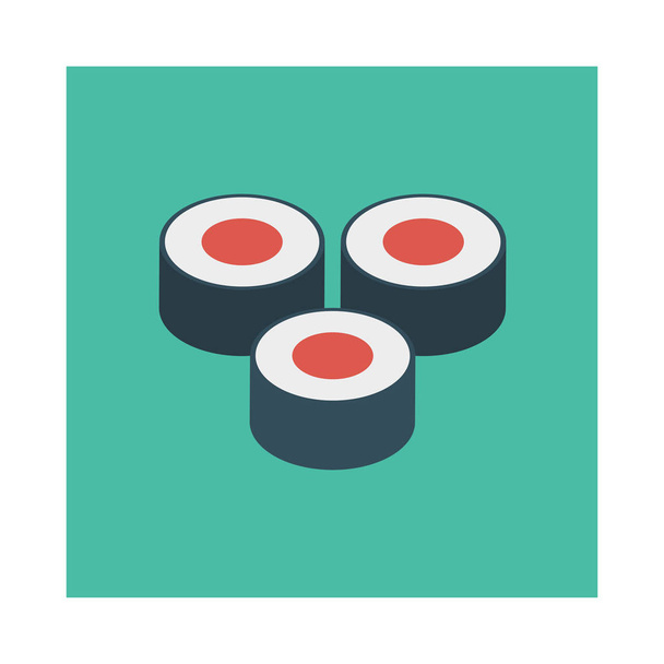 sushi   seafood  eat  vector illustration  - Vector, imagen