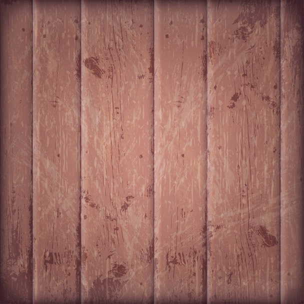 Realistické dřevěných texture. Grunge retro vintage dřevěné textura, vektorové pozadí. jednoduchá dřevěná textura. Vektor. Eps10. - Vektor, obrázek