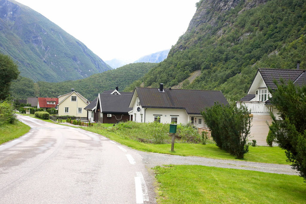 typical residential building in Scandinavia - Zdjęcie, obraz