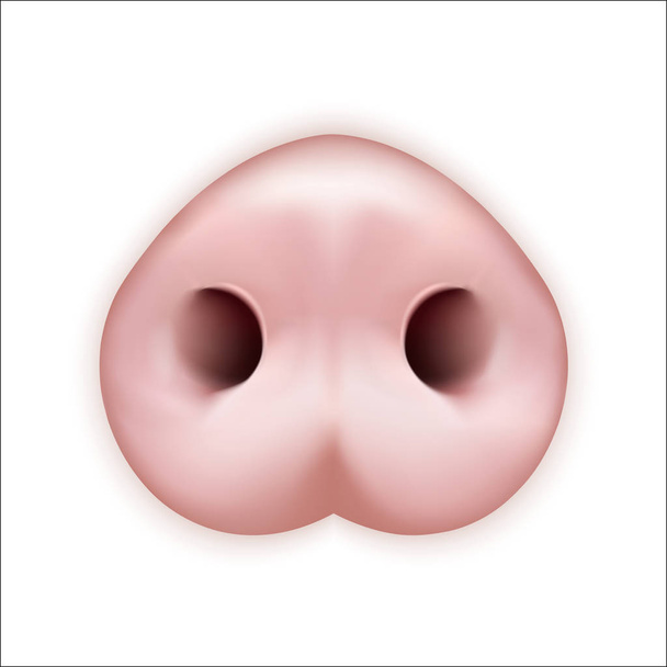 Крик свиньи
 - Вектор,изображение