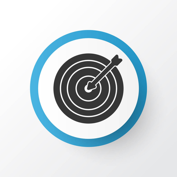 Darts icon symbol. Premium quality isolated aim element in trendy style. - Vector, Image