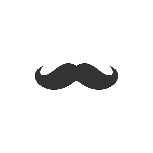 Whiskers icon flat - Vector, Image