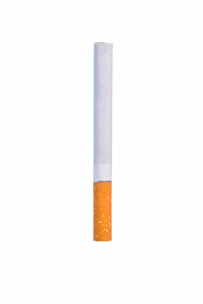 die Zigarette isoliert auf weißem Hintergrund - Foto, Bild