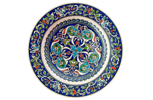 Plaque décorative turque - isolée
 - Photo, image