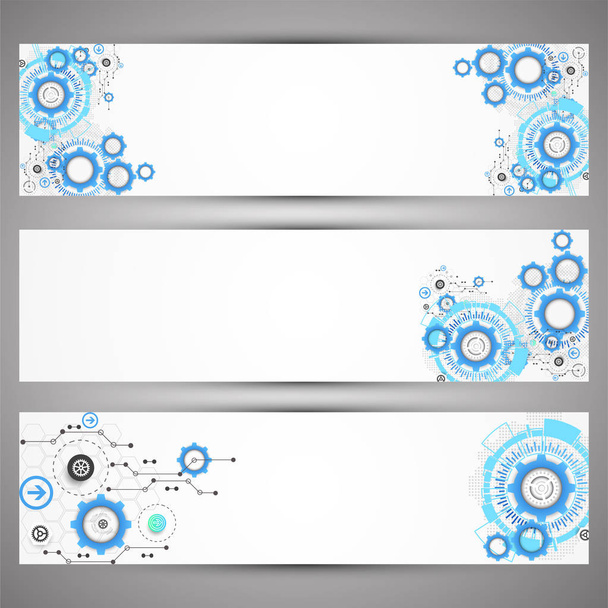 Set of web banners. Vector - Вектор,изображение