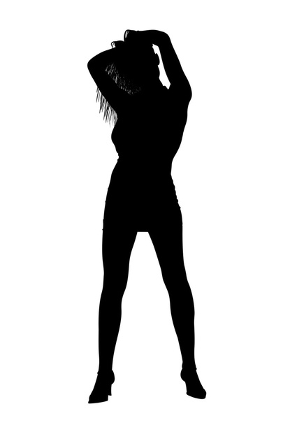 Woman silhouette - Foto, Imagem