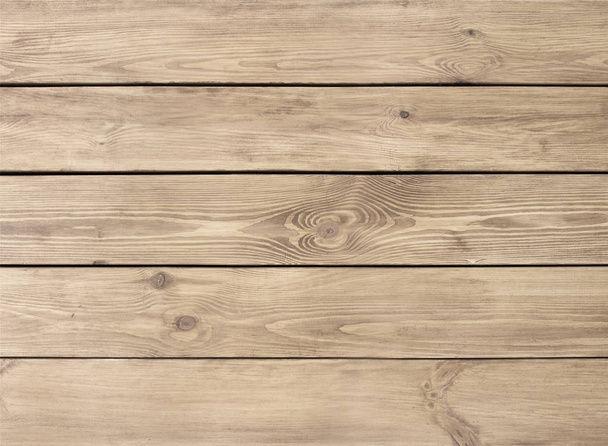 Light natural wood plank texture of boards background - Photo, Image