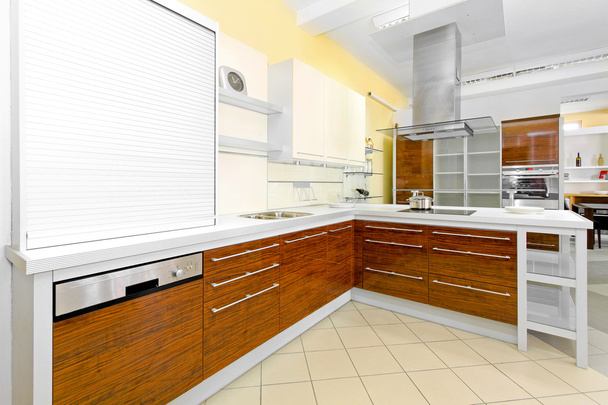 Angle kitchen - Foto, Imagem