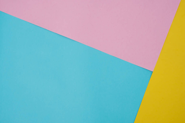 Abstraktes Papier Hintergrund bunte, kreative Pastellfarben Design - Foto, Bild