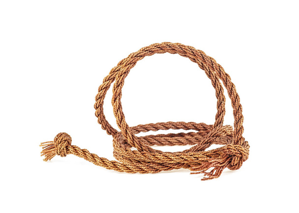 Rope isolated on white background - Фото, изображение
