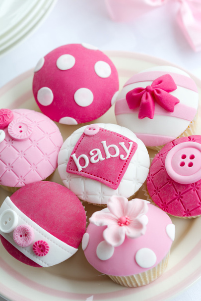 Bebé ducha cupcakes
 - Foto, imagen