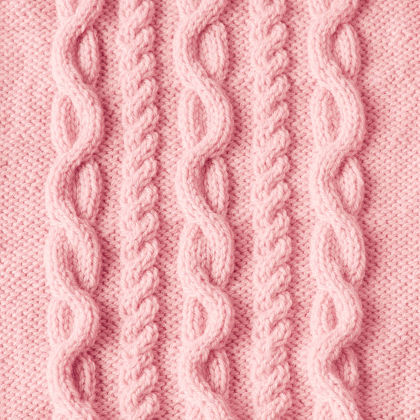 Текстура ручной работы из розовой шерсти
 - Фото, изображение
