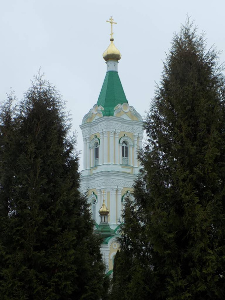 Hres and Golden dome of Orthodox churches - Фото, зображення