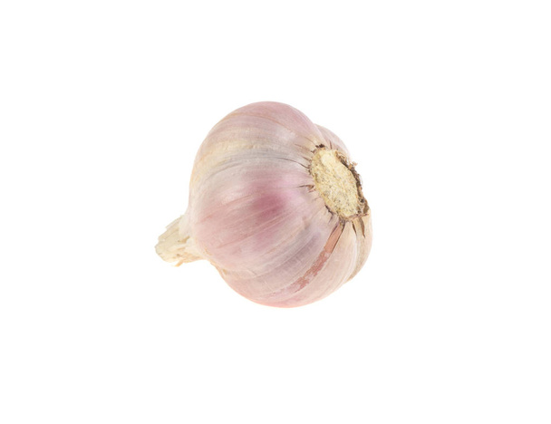 garlic isolated on white background - Foto, imagen
