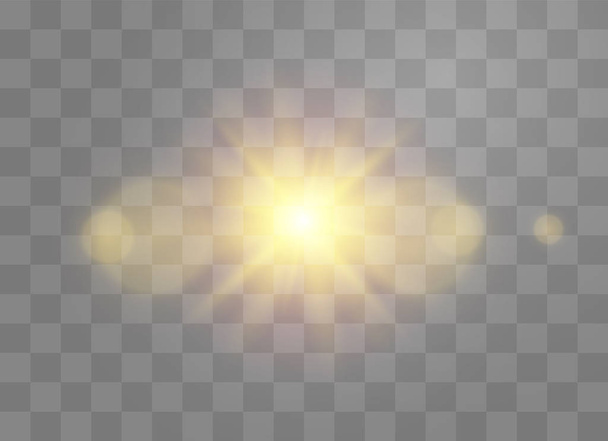 White Sunlight light - Vector, Image