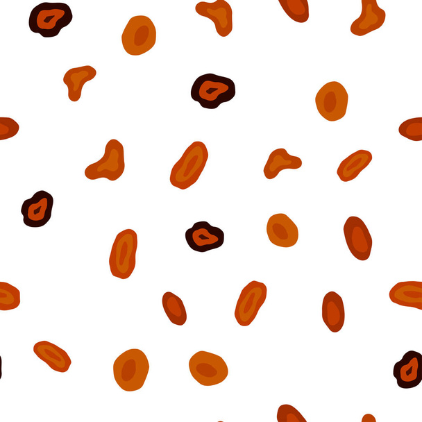 Dark Orange vector textura sin costuras con discos. Ilustración abstracta moderna con gotas de agua de colores. Diseño de moda para papel pintado, fabricantes de tela
. - Vector, imagen