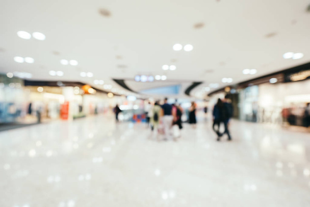 Abstrato borrão e desfocado shopping center do interior da loja de departamento para fundo - Foto, Imagem