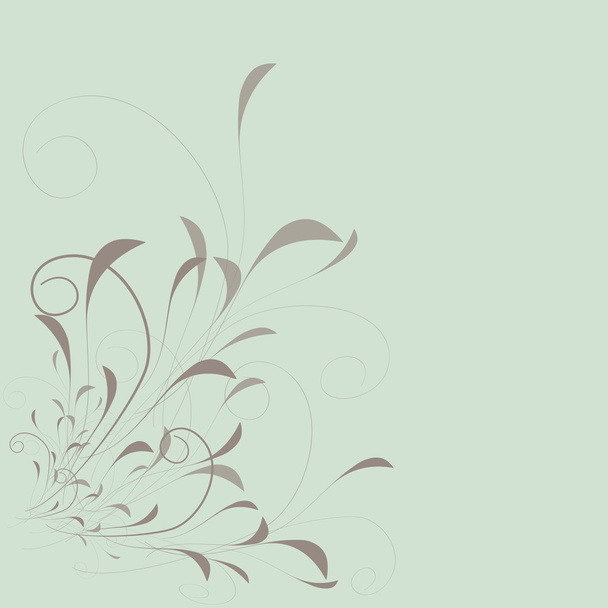 vector background with swirls - Vektor, kép