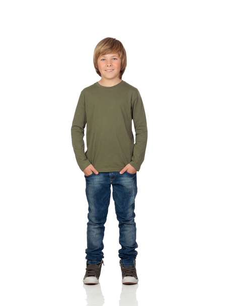 Portrait of adorable child standing - Фото, изображение
