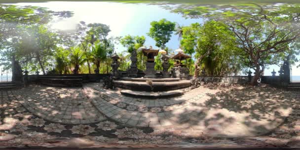 Hindu-Tempel in bali vr360 - Filmmaterial, Video