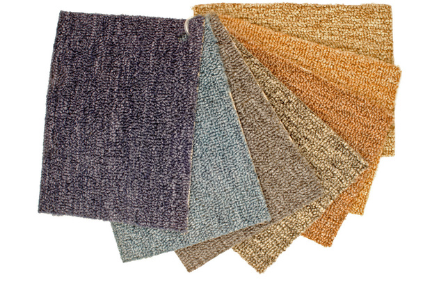 Muestras de alfombra de color
 - Foto, imagen