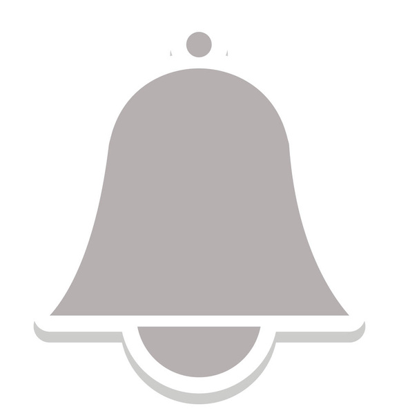 Значок Bell Isolated Vector, который можно легко редактировать или модифицировать
. - Вектор,изображение
