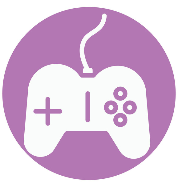 Gamepad elszigetelt Vector icon, hogy könnyen szerkesztheti, vagy módosított. - Vektor, kép
