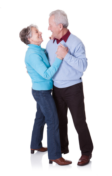 Portrait Of Senior Couple Dancing - Fotografie, Obrázek