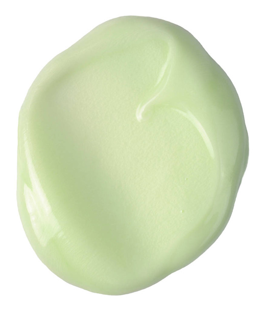 crema verde aislada sobre fondo blanco
 - Foto, Imagen
